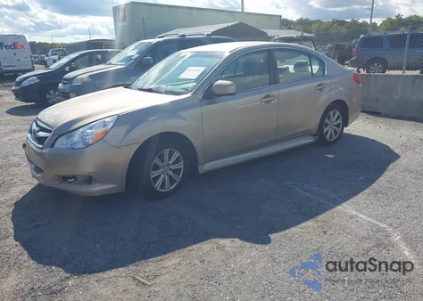 2010 Subaru Legacy 2.5I Premium из США, поврежденный, VIN 4S3BMCC67A3224414